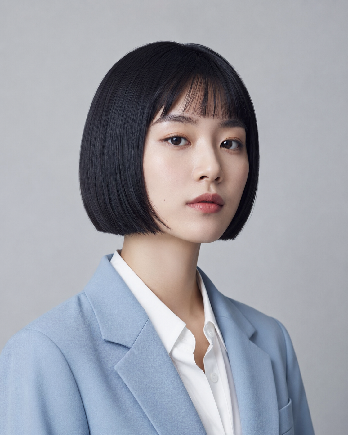 Japanese bob haircut